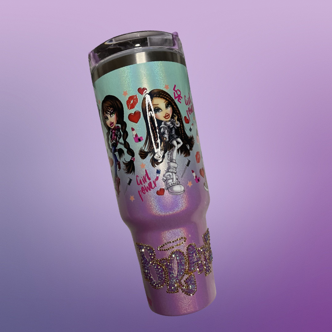 Bratty tumbler