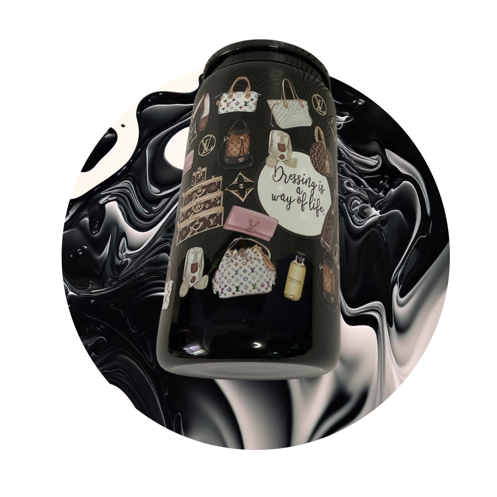 Design Babe glass tumbler