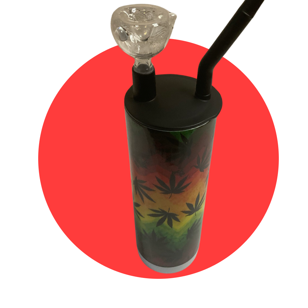 Jamaica me Happy hookah tumbler