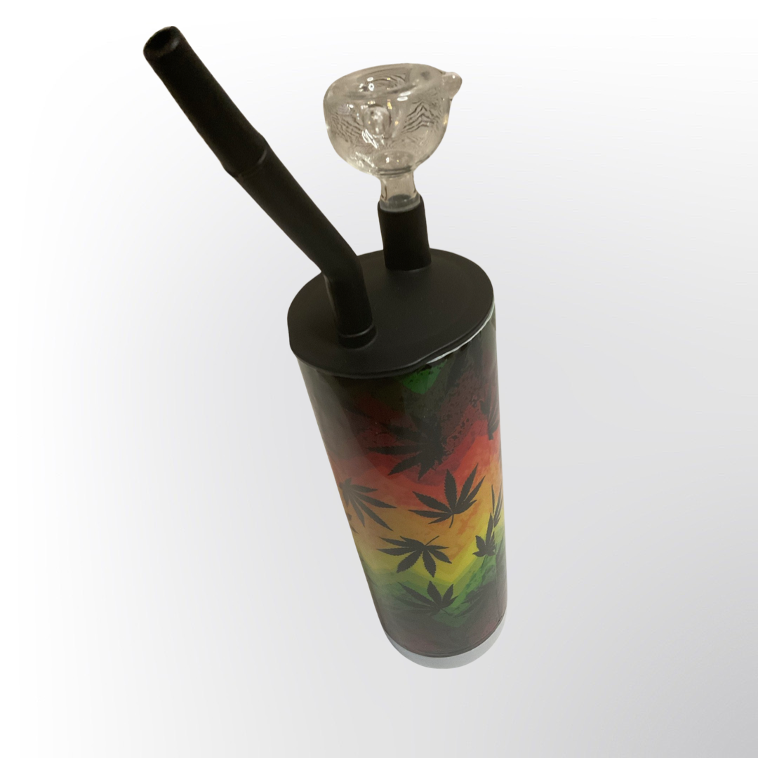 Jamaica me Happy hookah tumbler