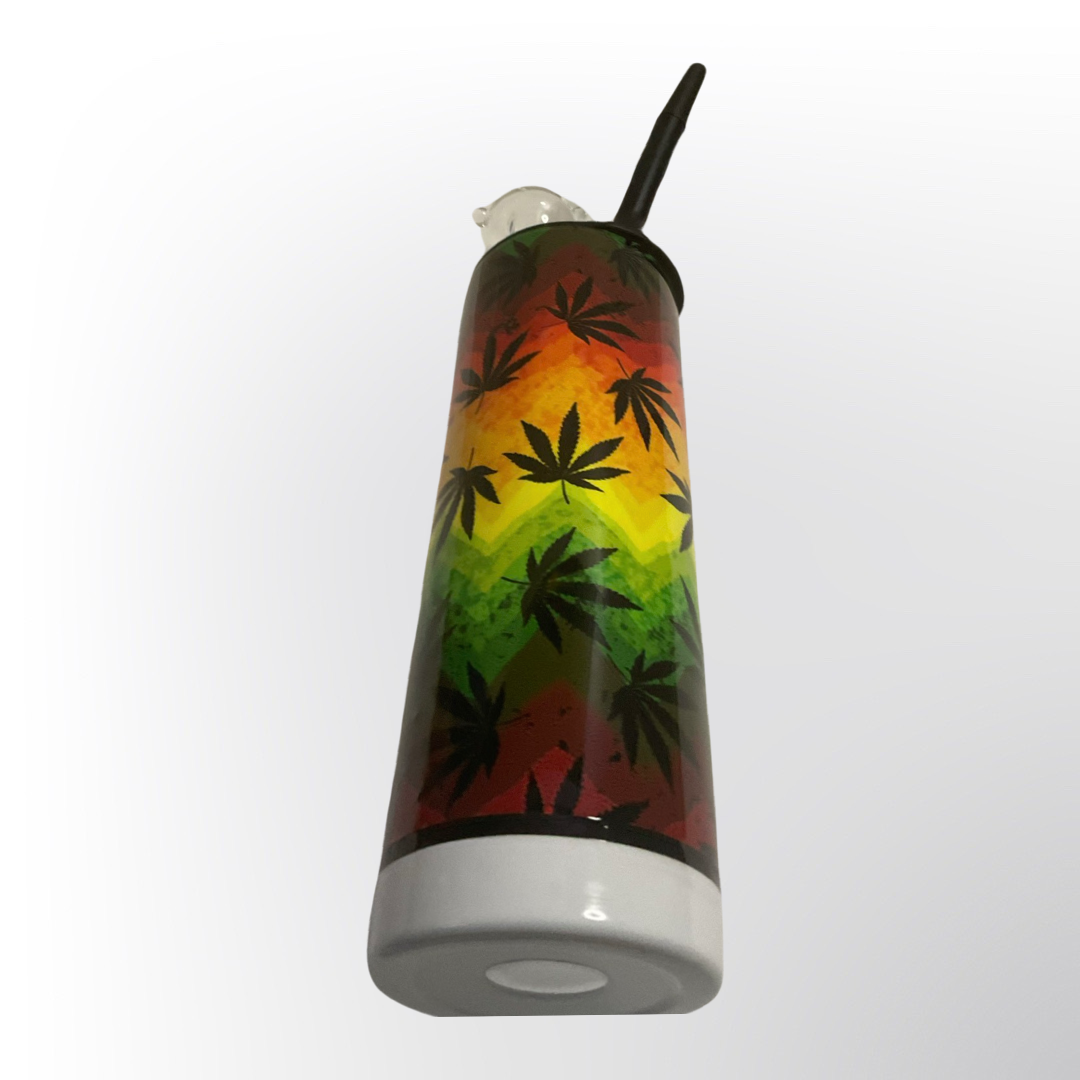 Jamaica me Happy hookah tumbler