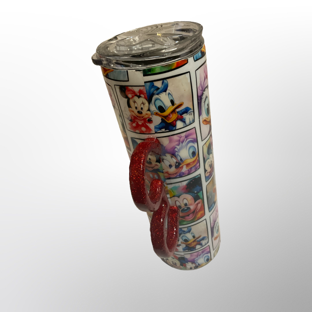 Character collage tumbler