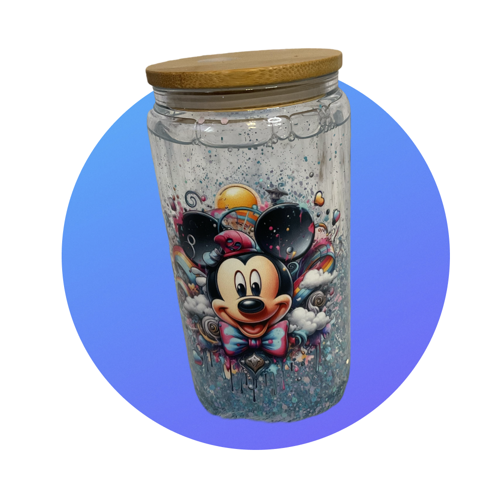 Wizard splash snowglobe tumbler
