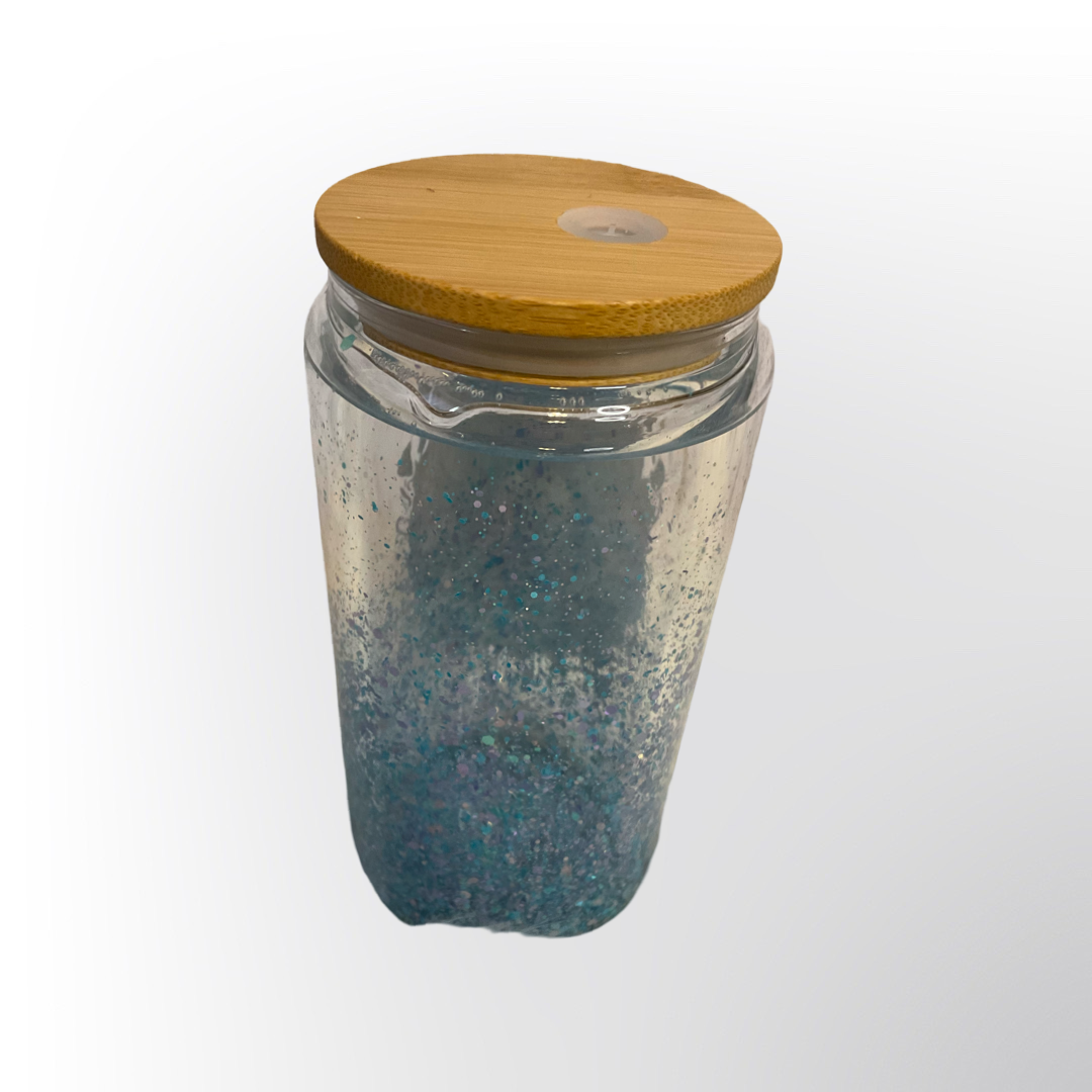 Wizard splash snowglobe tumbler