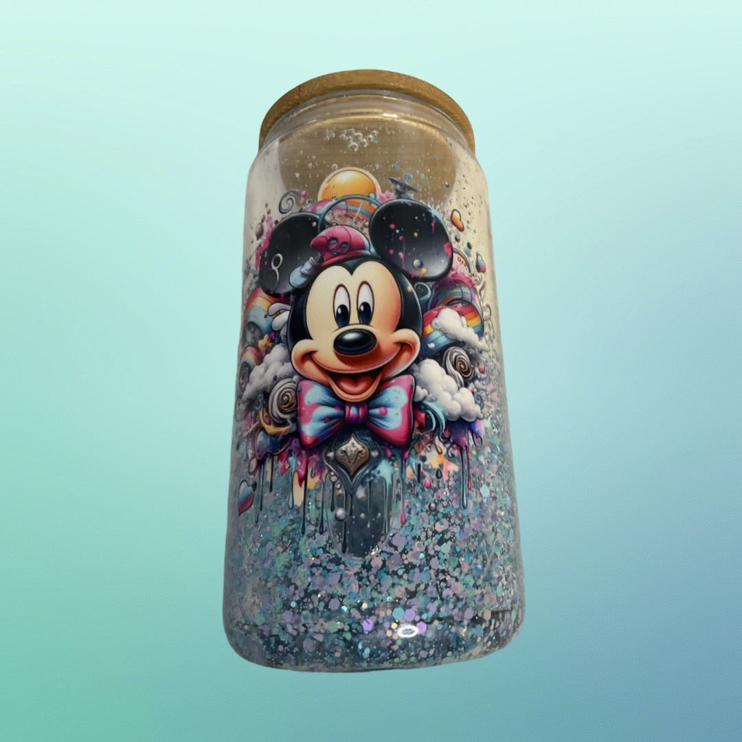 Wizard splash snowglobe tumbler