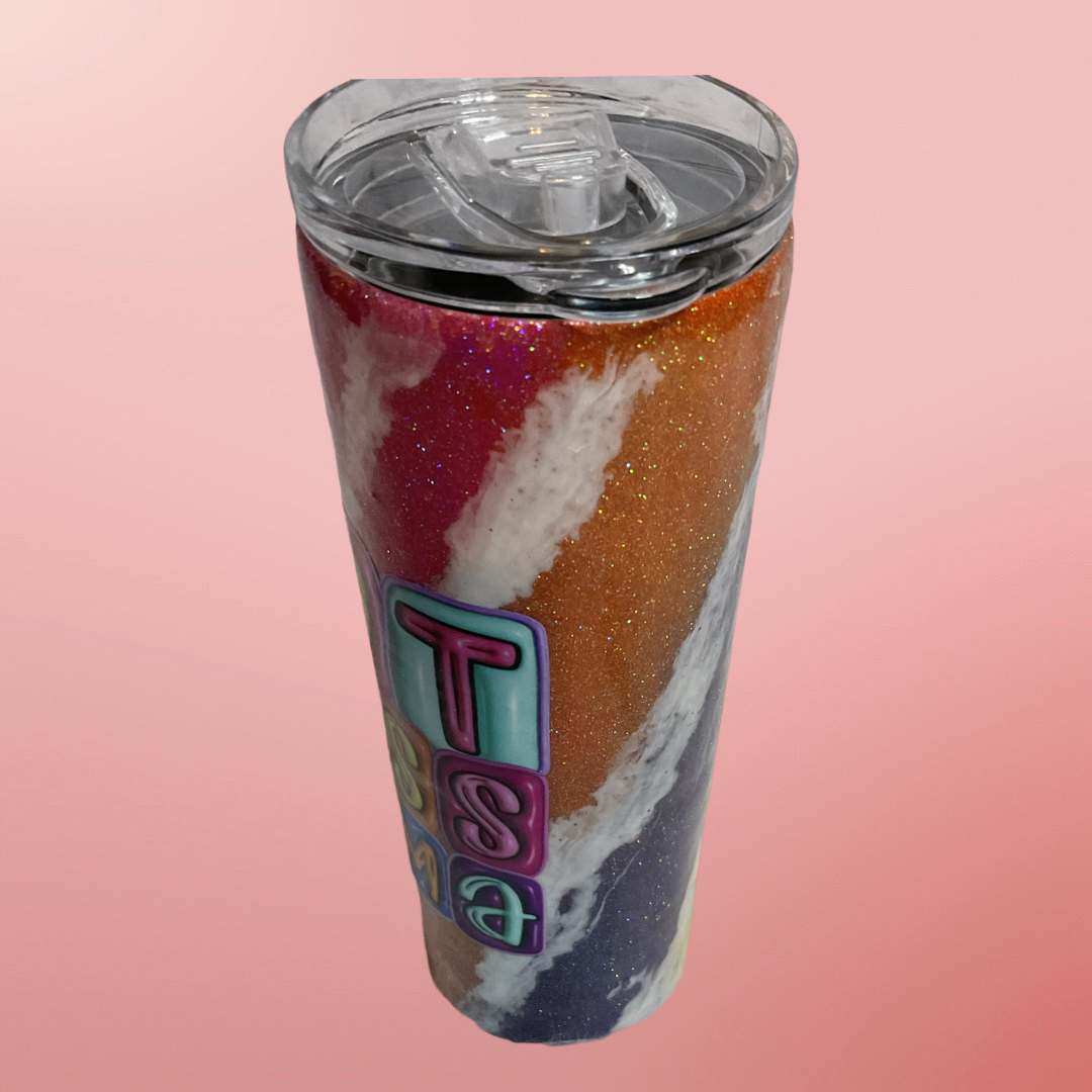 Hot Mess Mom tumbler