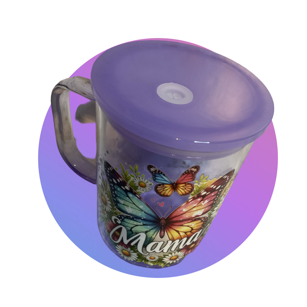Mama butterfly mug