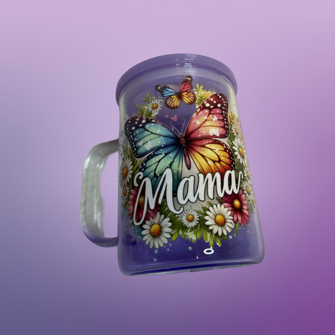Mama butterfly mug