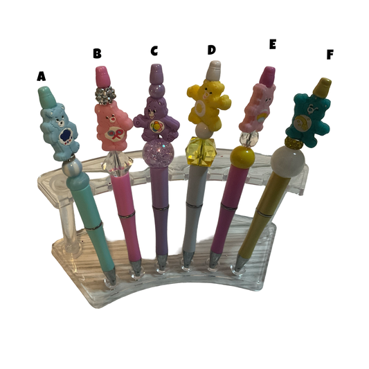 Care A lot beaded pens