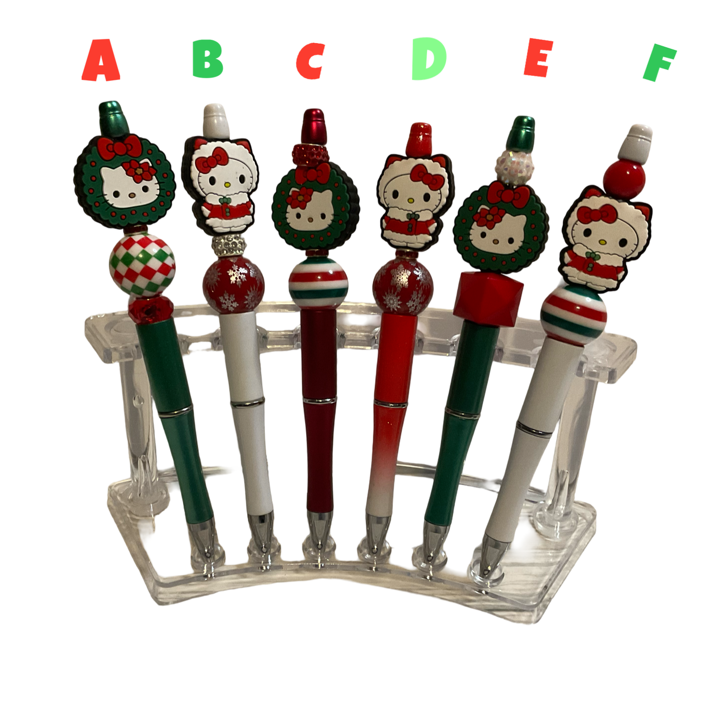 Kitty’s Christmas pen collection