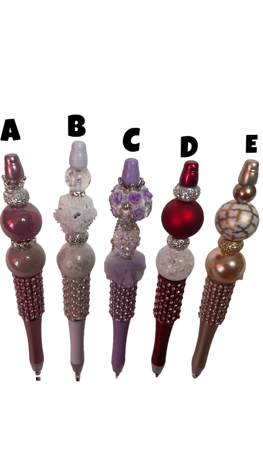 Glitzy pens