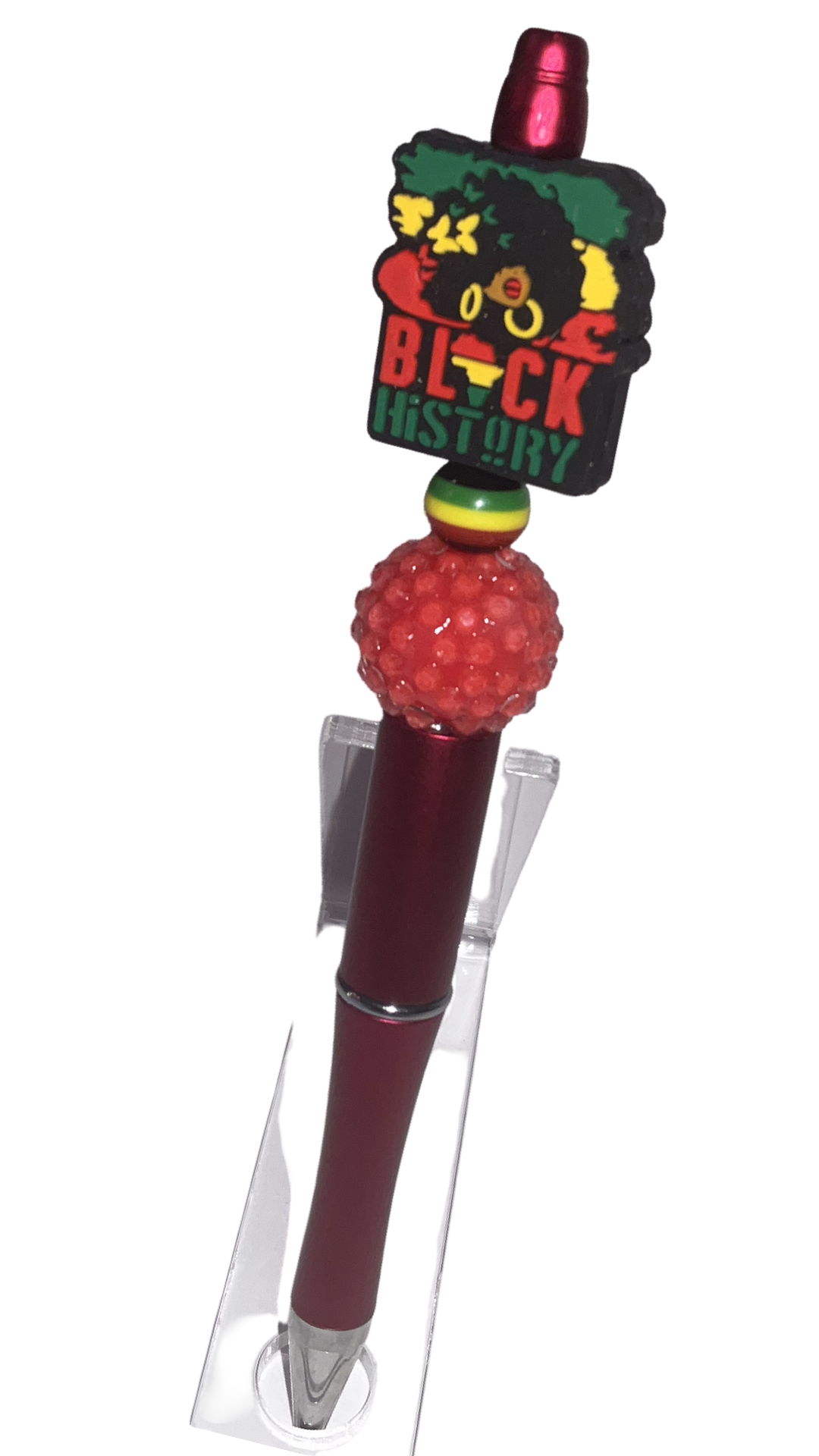 Black History girl pen