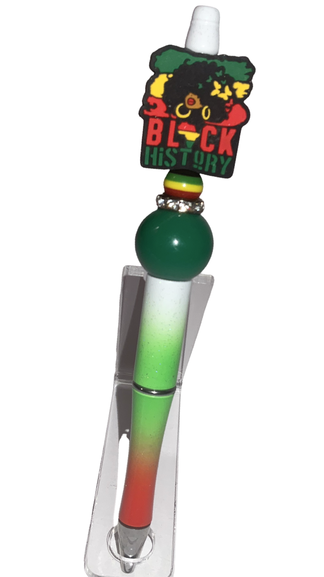 Black History girl pen