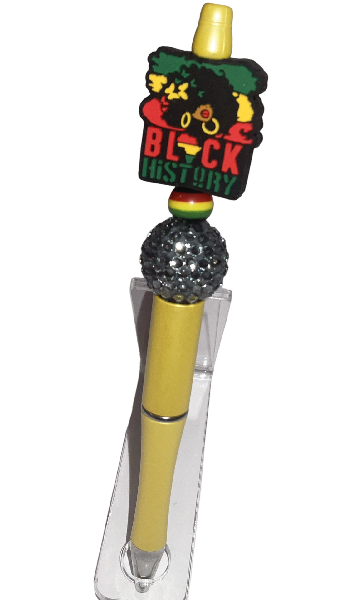 Black History girl pen