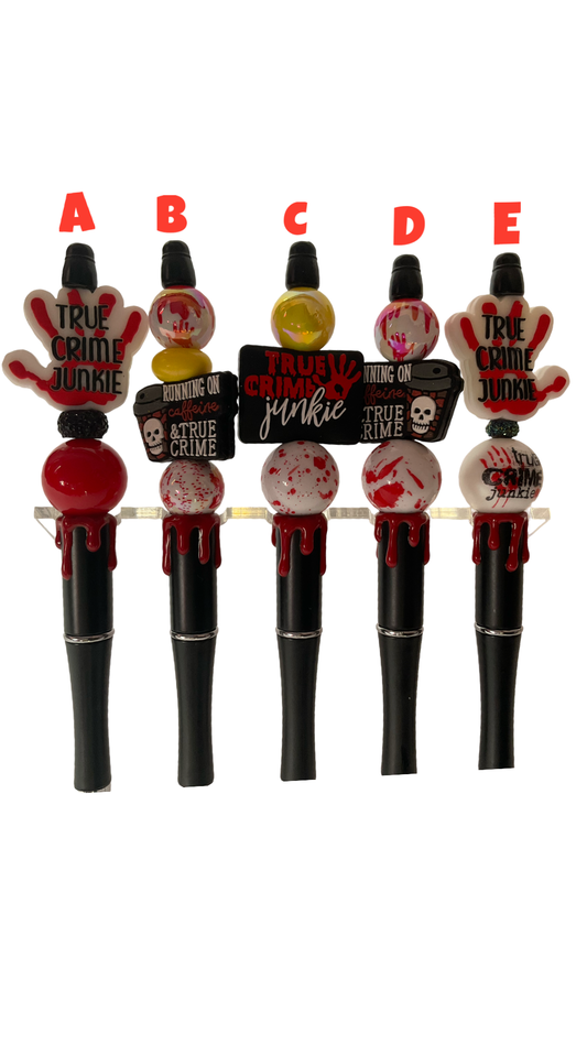 True Crime pens