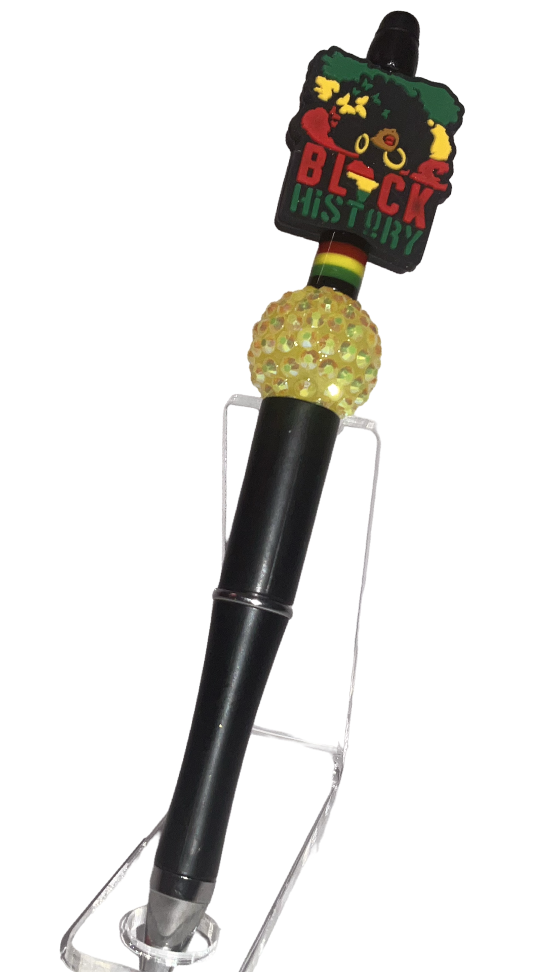 Black History girl pen